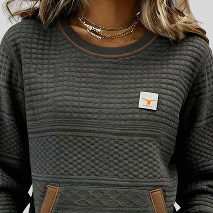 Alix | Pull Colorblock Doux