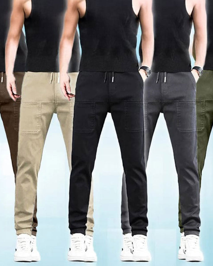 Multipants – Pantalon Cargo Extensible À Haute Élasticité, Multi-Poches Et Durable