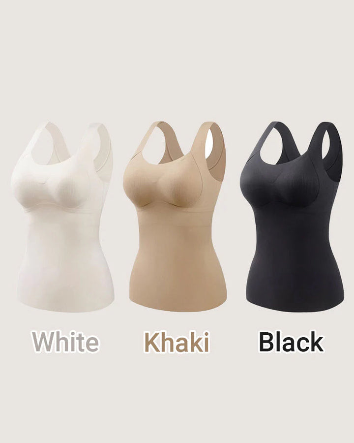 Bra Femmes Maillots De Corps Thermiques Avec Intégré