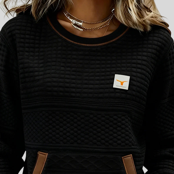 Alix | Pull Colorblock Doux