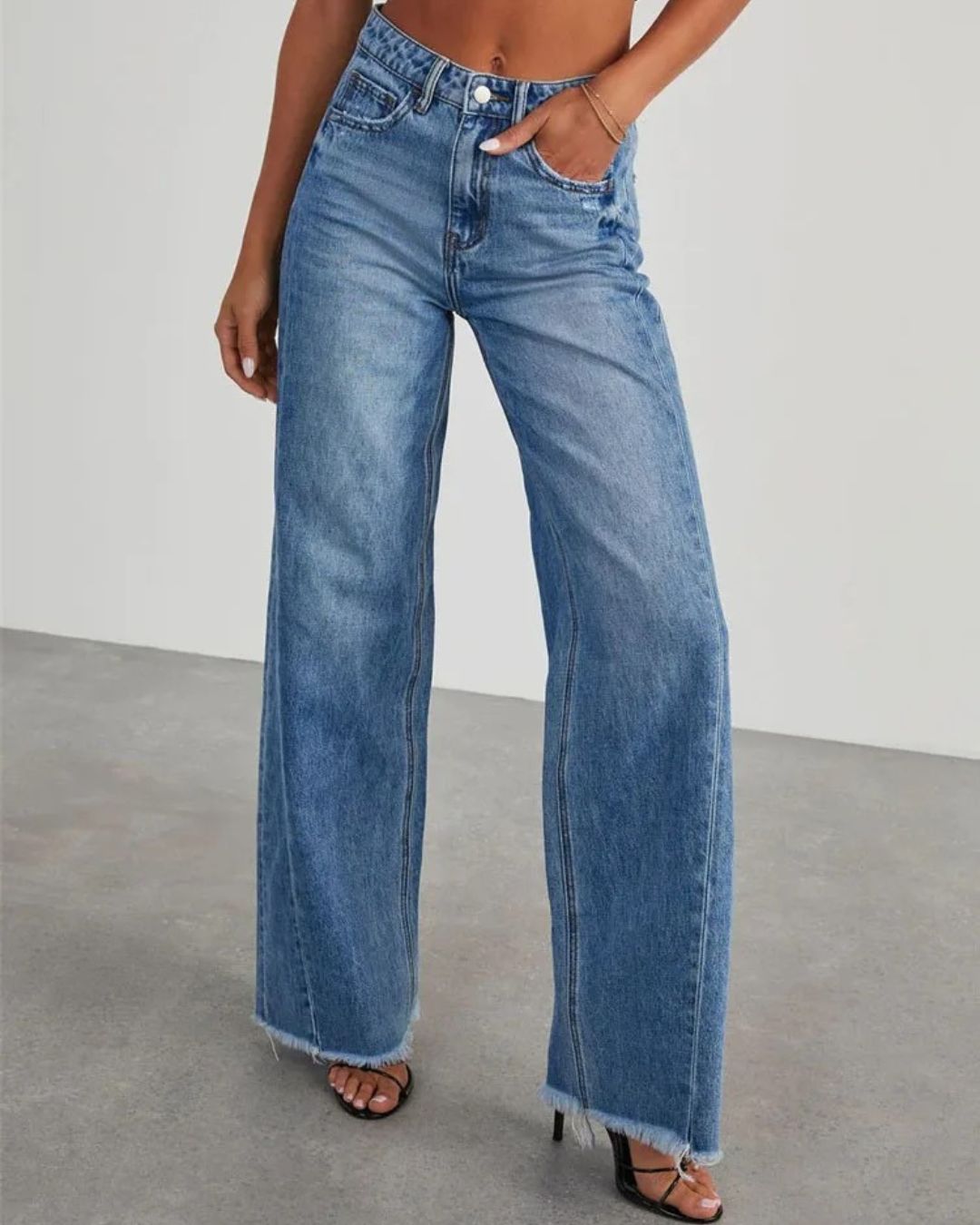 Liliane | Pantalon taille haute pour femme