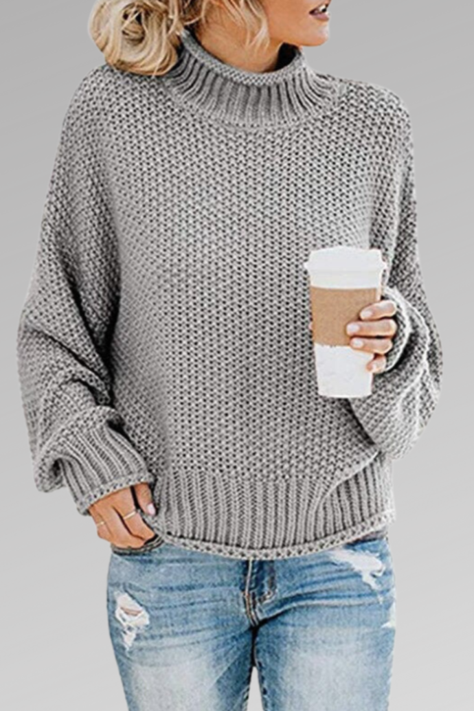 Capucine | Pull Tricot Épais à la Coupe Douce