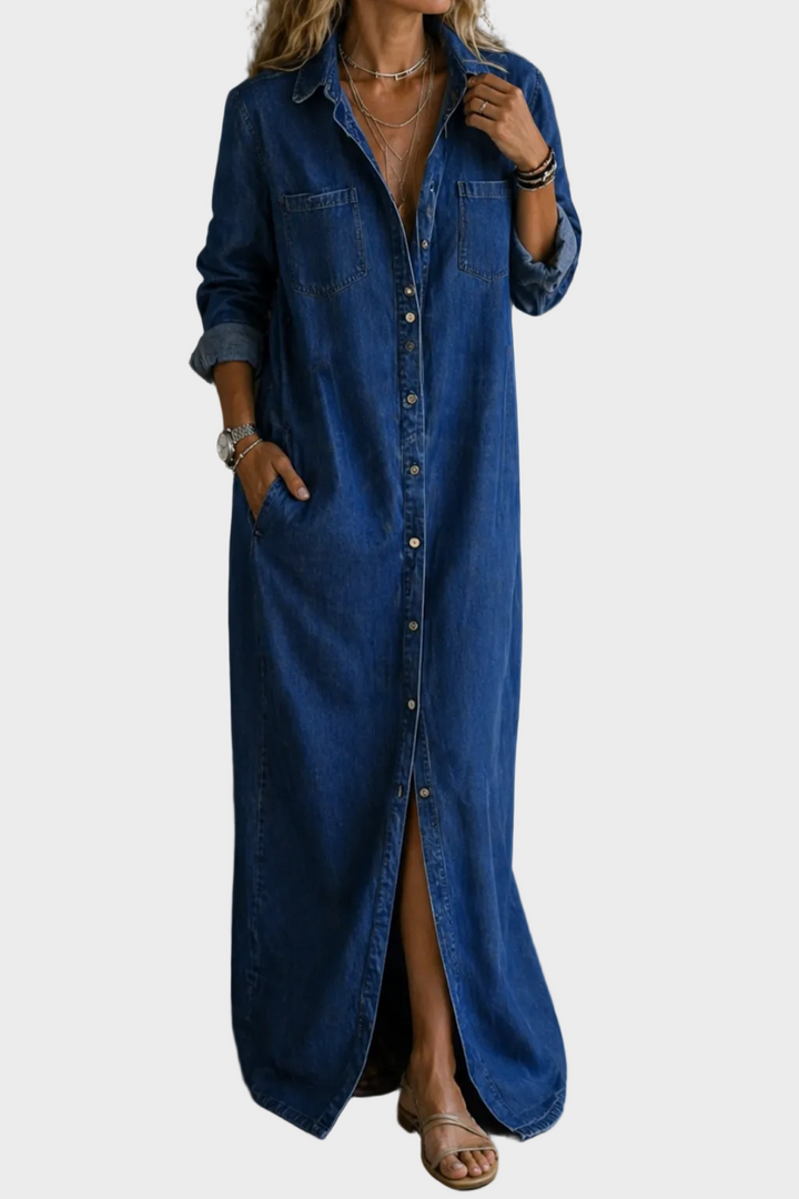 Léa | Robe Avec Boutons