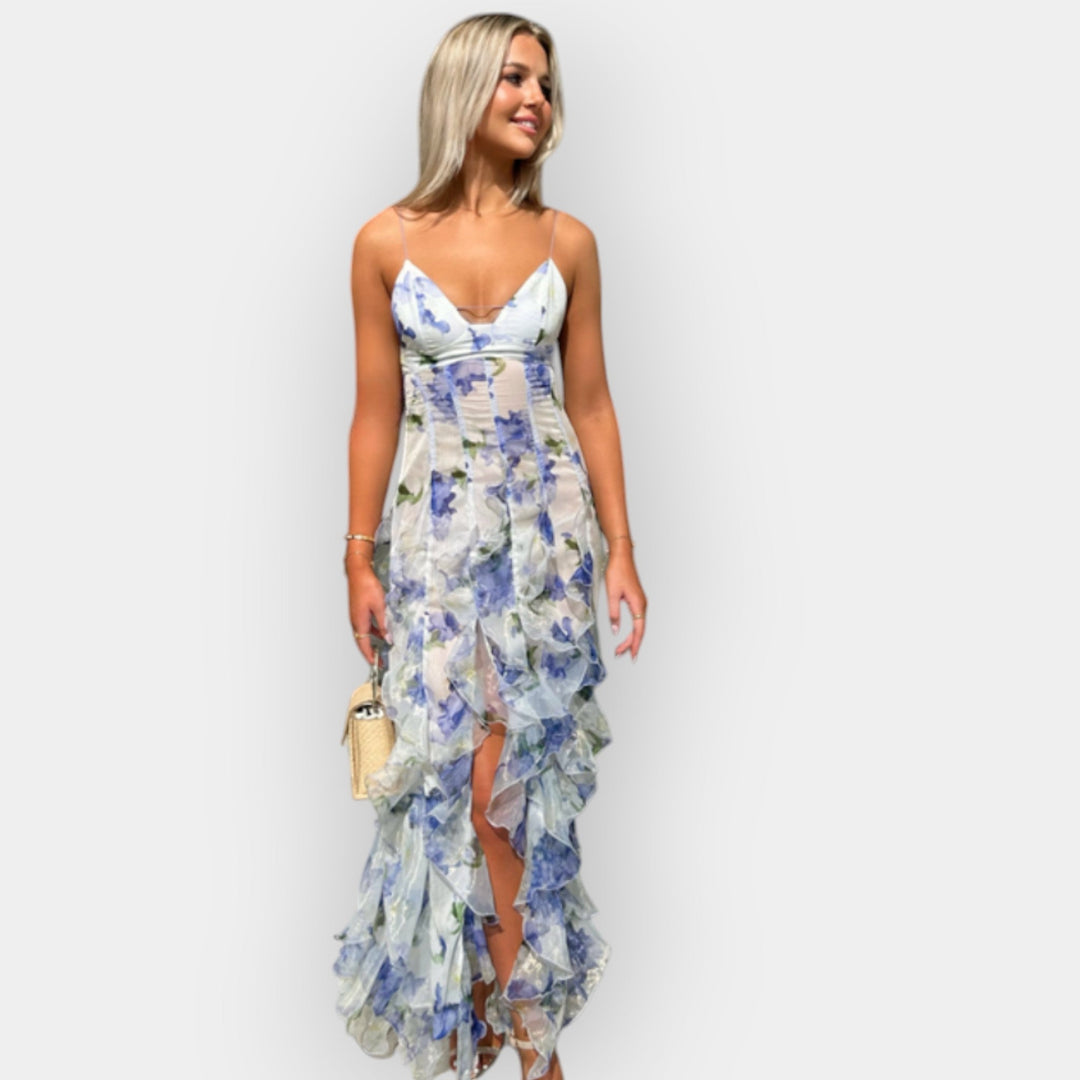 Maxi Robe à Volants