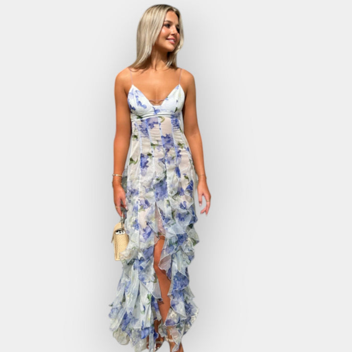 Maxi Robe à Volants