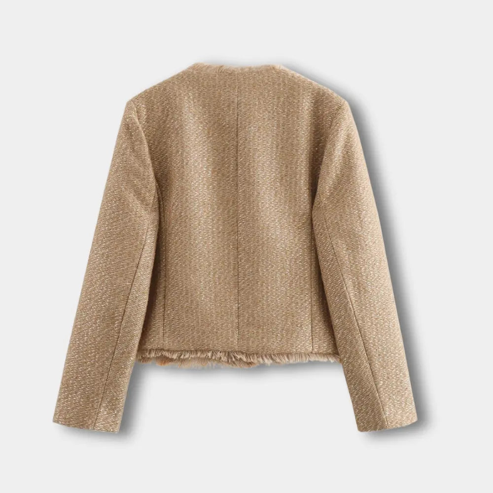 Ariane | Veste de mi-saison avec poches à rabat pour femme
