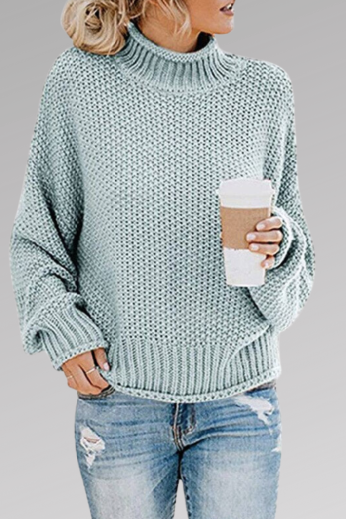 Capucine | Pull Tricot Épais à la Coupe Douce
