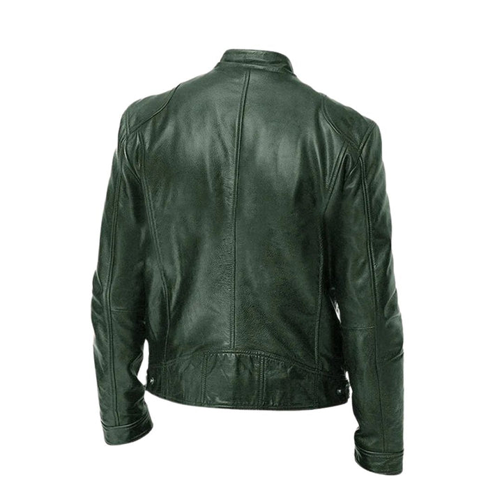 Hugo | Veste en cuir décontractée