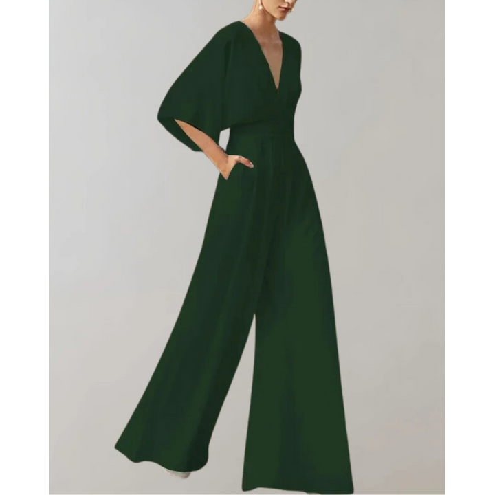 Azeneth | Combinaison Ajustée en Tissu Doux pour Femme