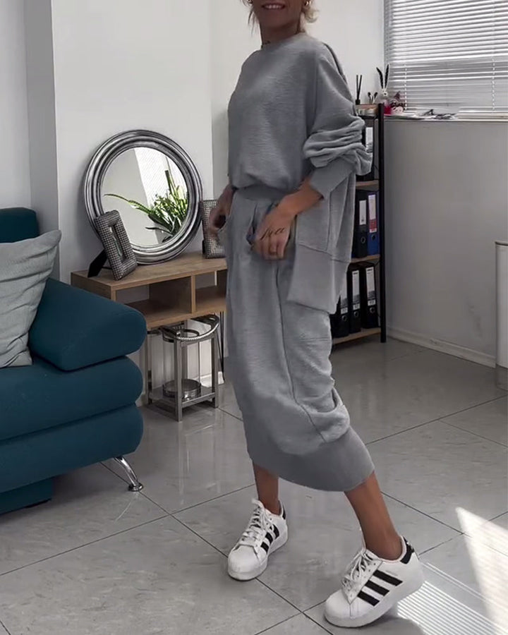 Sweat & Jupe Ensemble Coordonné
