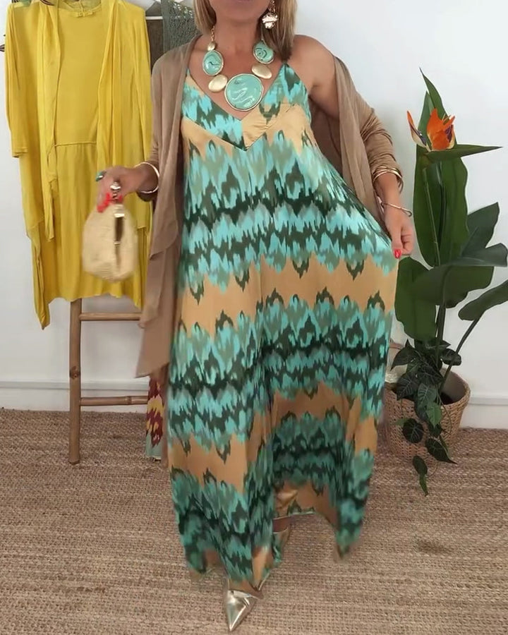 Définir Robe À Bretelles De Mode Et Manteau De Protection Solaire