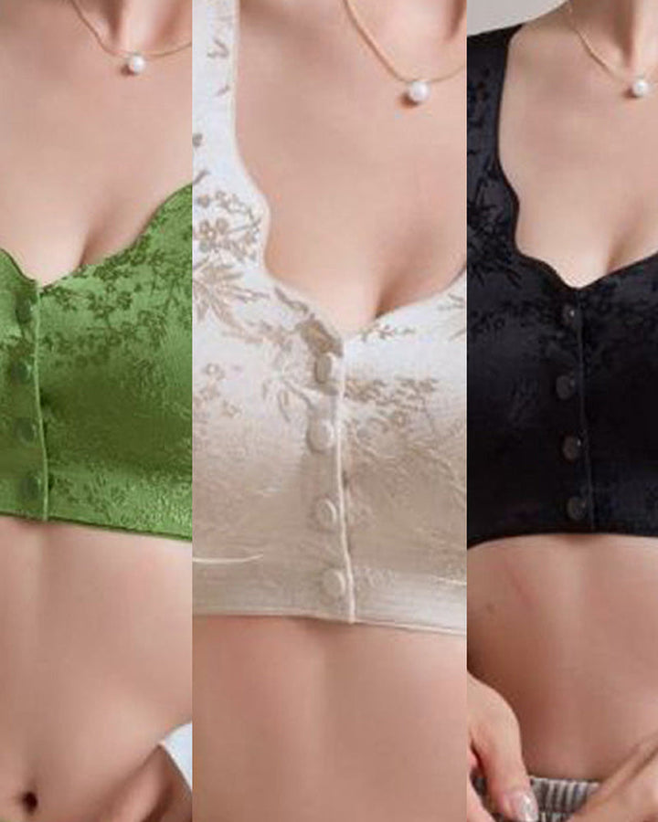 Confort Fermeture Avant & Soutien-Gorge Sans Armature Et Sans Couture