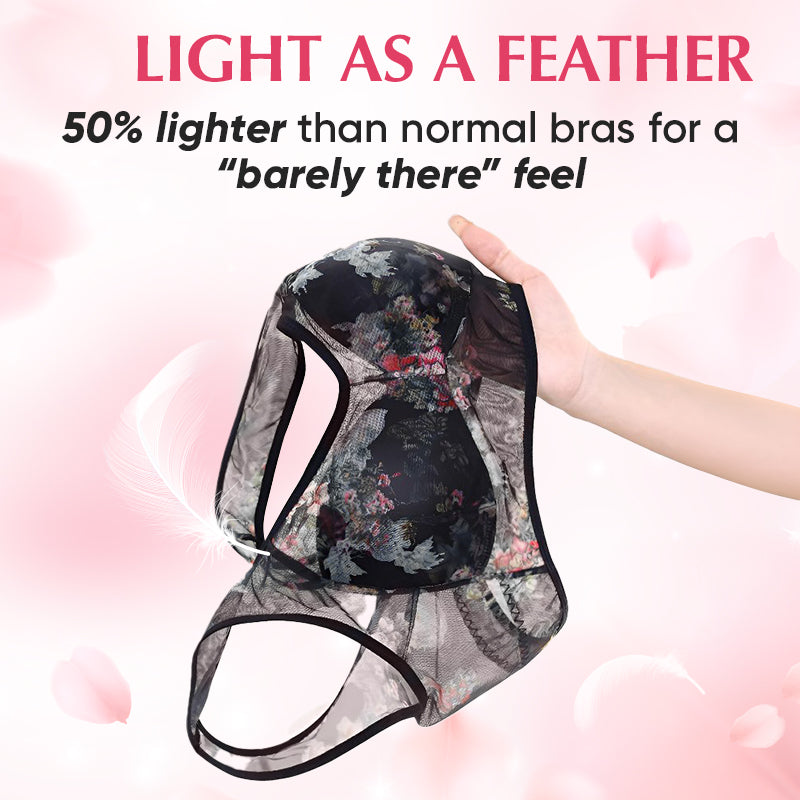 Soutien-gorge Confort Quotidien en Dentelle et Soie Douce