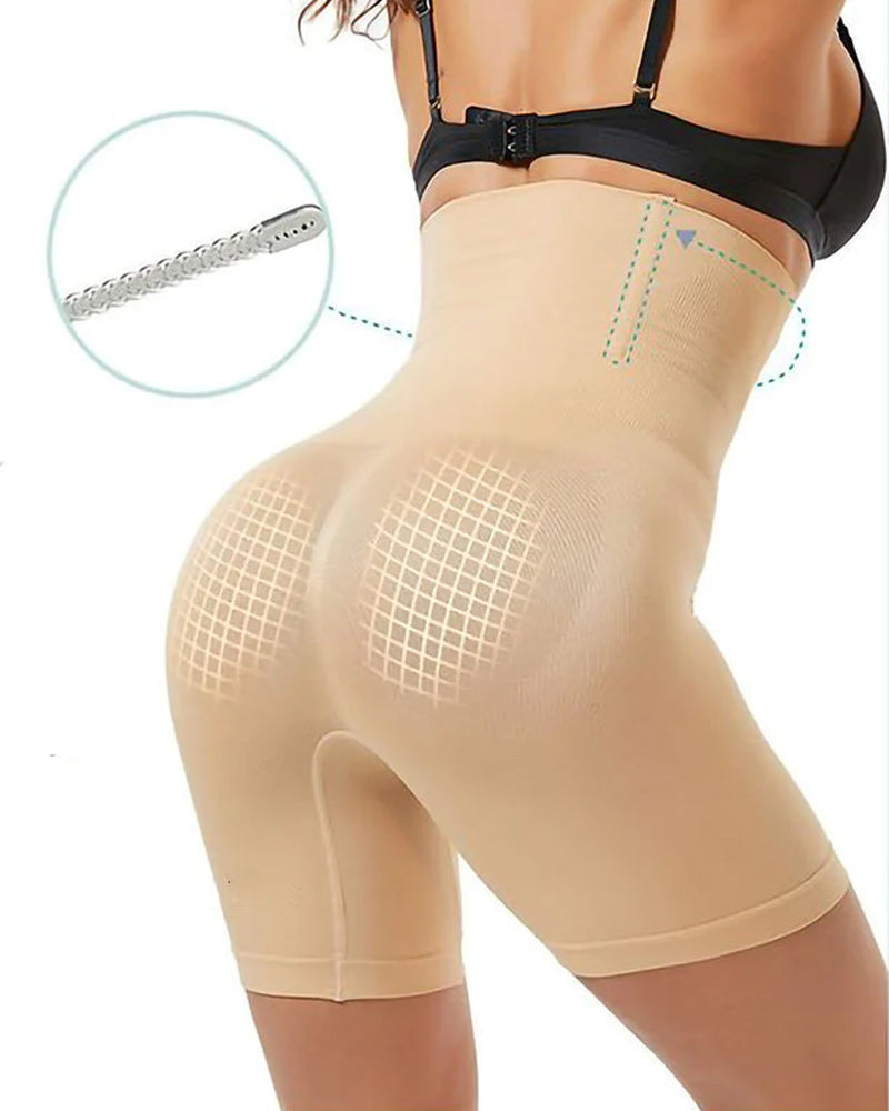 Pantalon amincissant taille haute