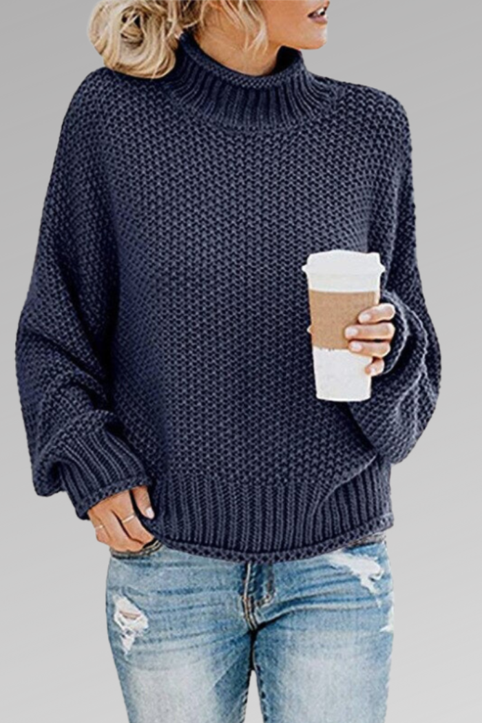 Capucine | Pull Tricot Épais à la Coupe Douce