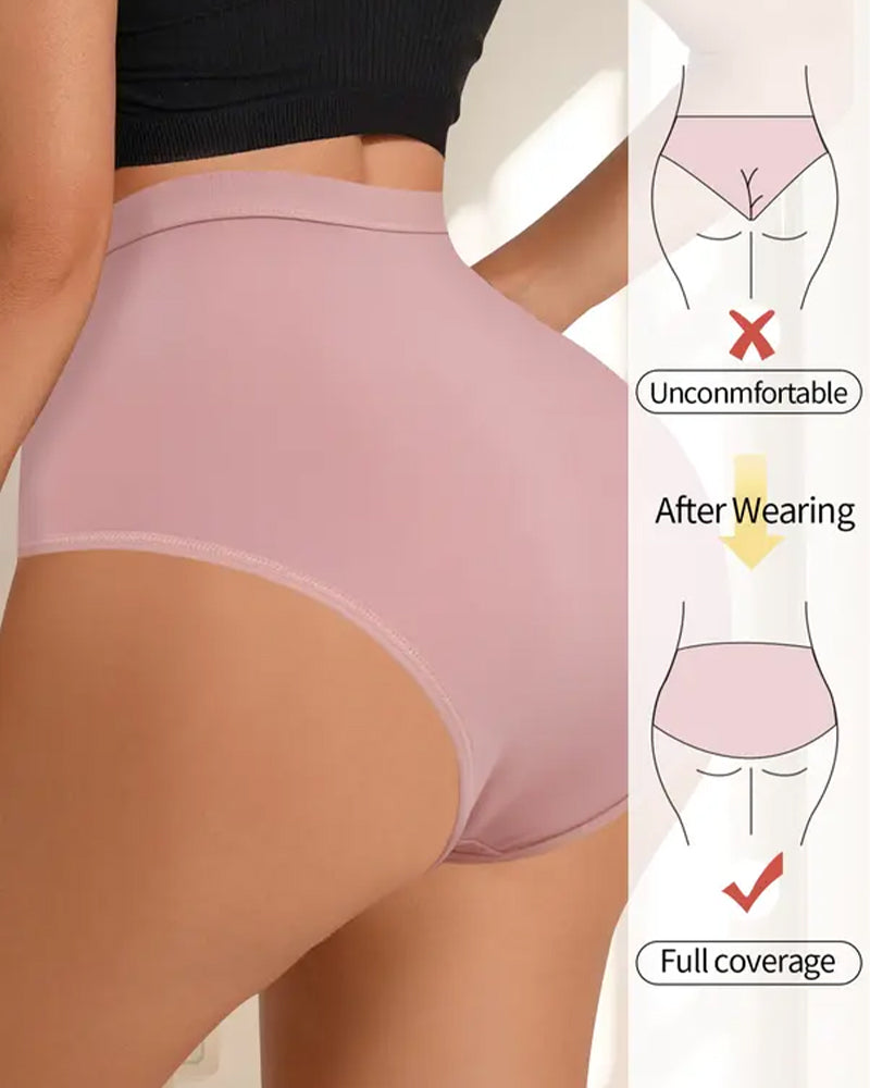 Sous-Vêtements Couverture Totale Doux Postpartum Élastique Femmes