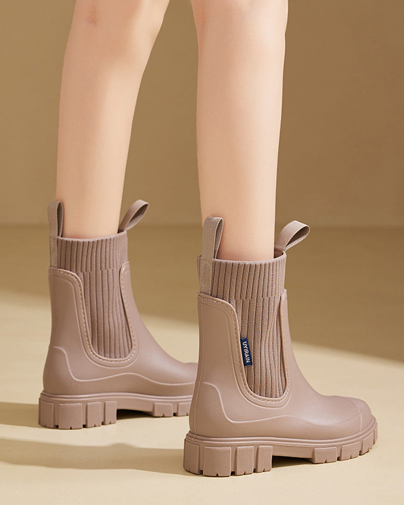Bottes Martin imperméables et antidérapantes