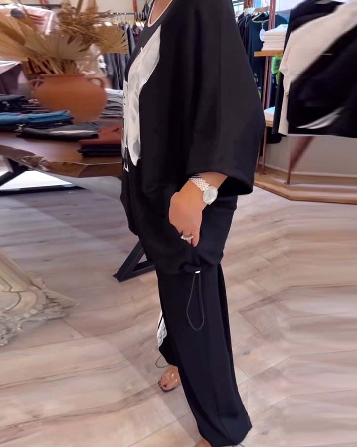 Costume Détendu Décontracté Deux-Pièces