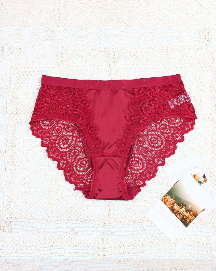 Set De Culottes Femme À Taille Haute En Couleurs Contrastées