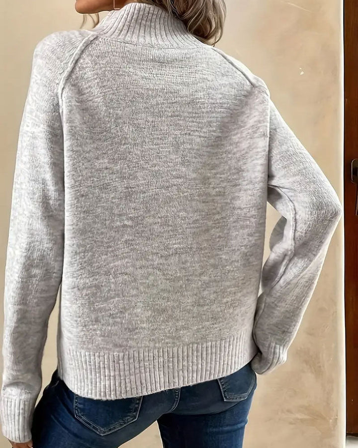 Pull À Col Polo Avec Boutons
