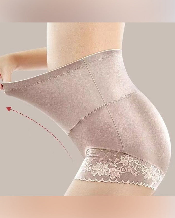 Sous-Vêtements Soyeux Haute Taille Galbant