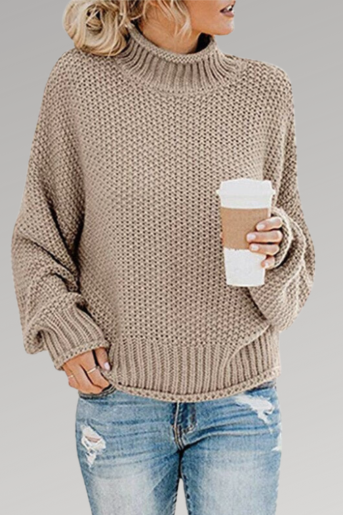 Capucine | Pull Tricot Épais à la Coupe Douce