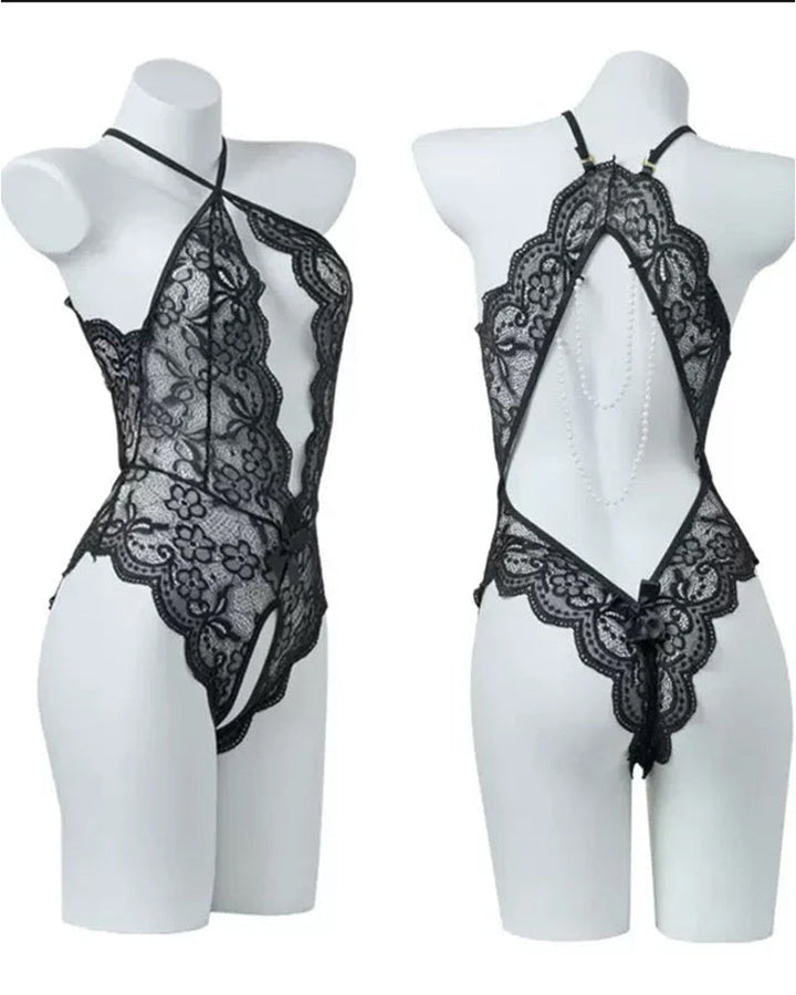 Lingerie Dentelle Sans Dos Une Pièce