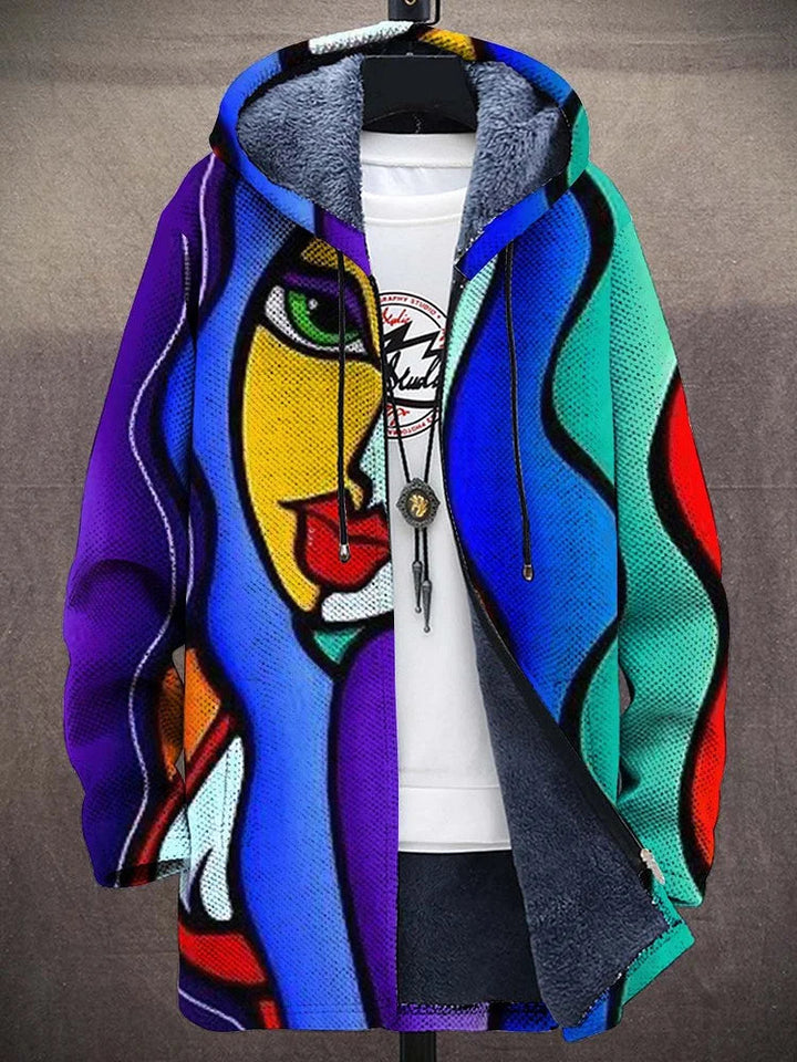 Juliette | Gilet Artistique à Capuche