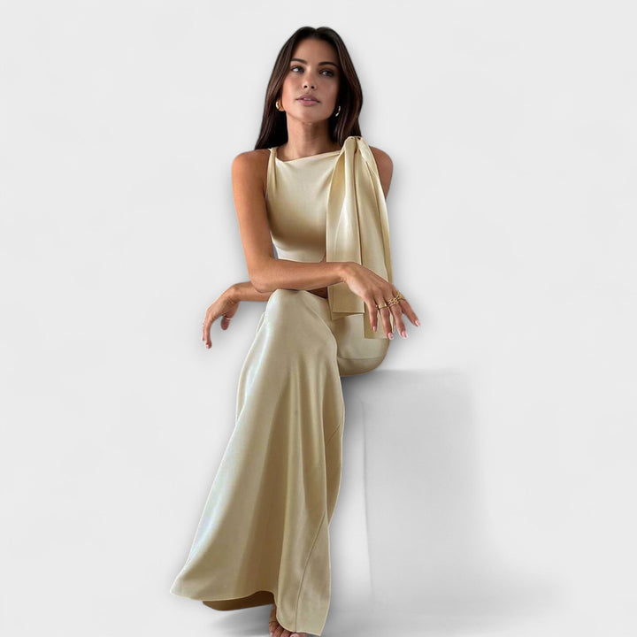 Juliette | Robe maxi nouée
