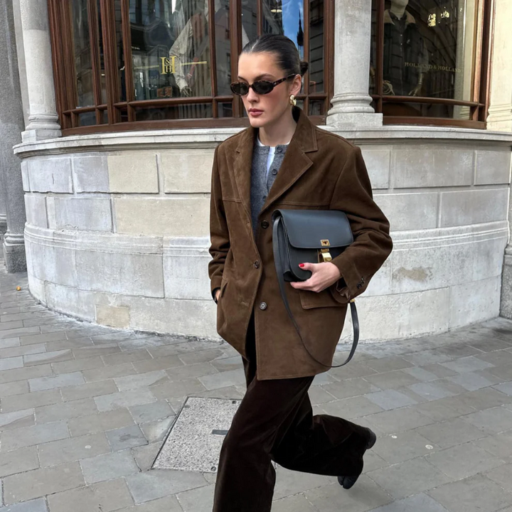 Kasey | Veste de printemps oversize à coupe décontractée pour femme