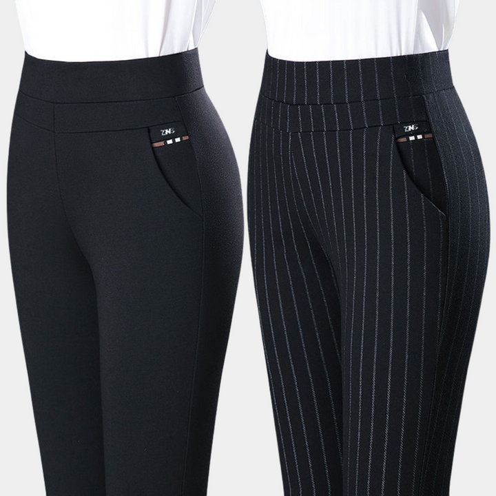 Ivana | Pantalon Extensible Ajusté pour Femmes