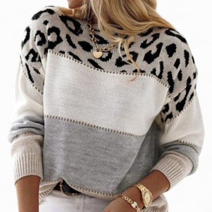 Juliette | Pull Élégant à Motif Animal