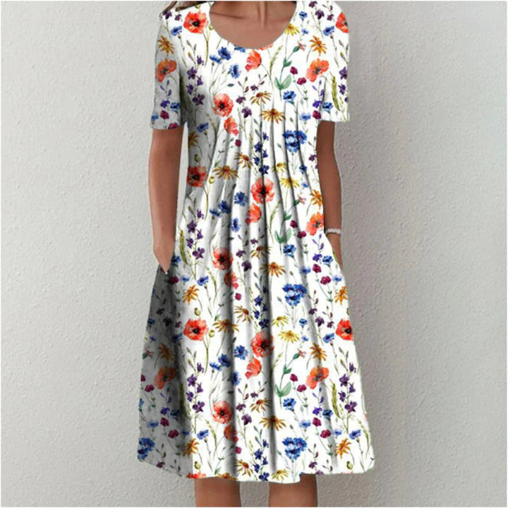 Léa | Robe Midi Superposée