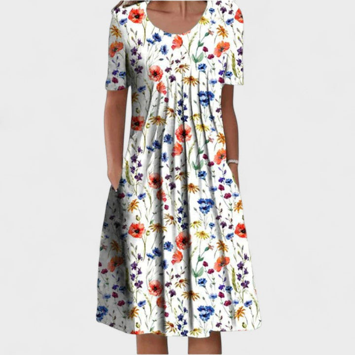 Léa | Robe Midi Superposée