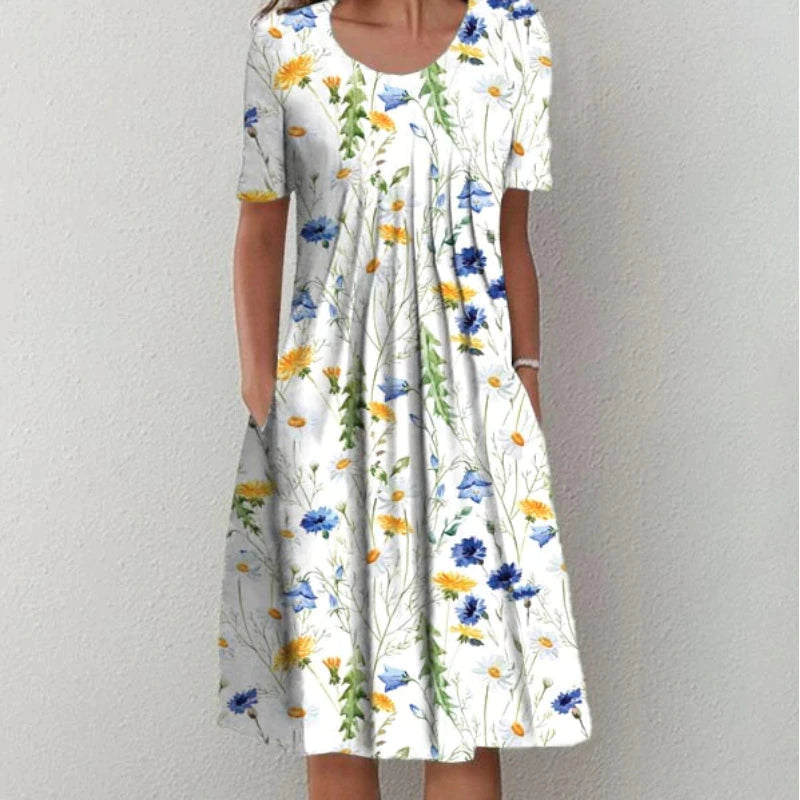 Léa | Robe Midi Superposée
