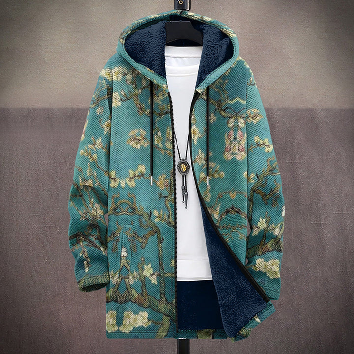 Chloé | Gilet Artistique à Capuche