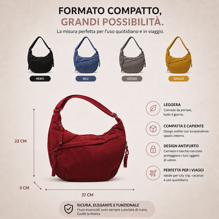 Manon | Sac porté épaule Ocre