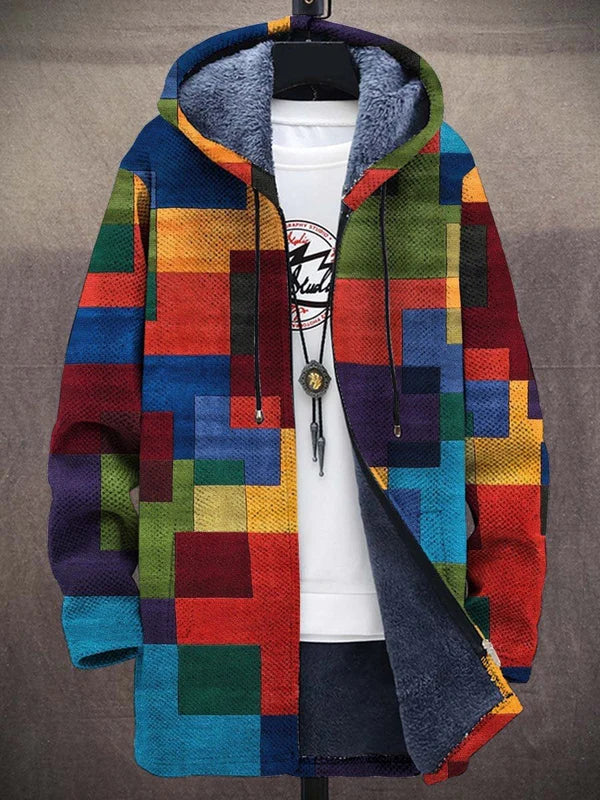 Margaux | Gilet Coloré à Capuche