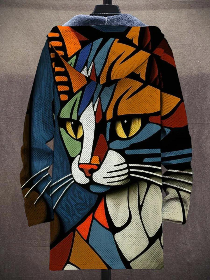 Juliette | Gilet Artistique à Capuche