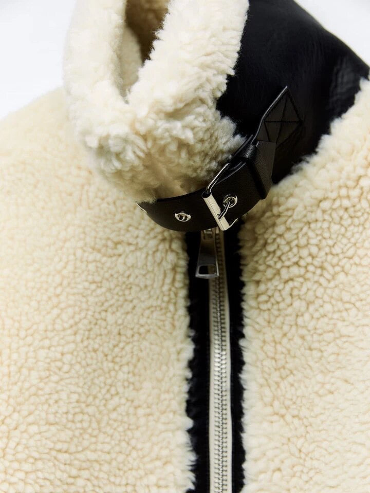 Stacey | Veste Teddy Polyvalente pour Femmes