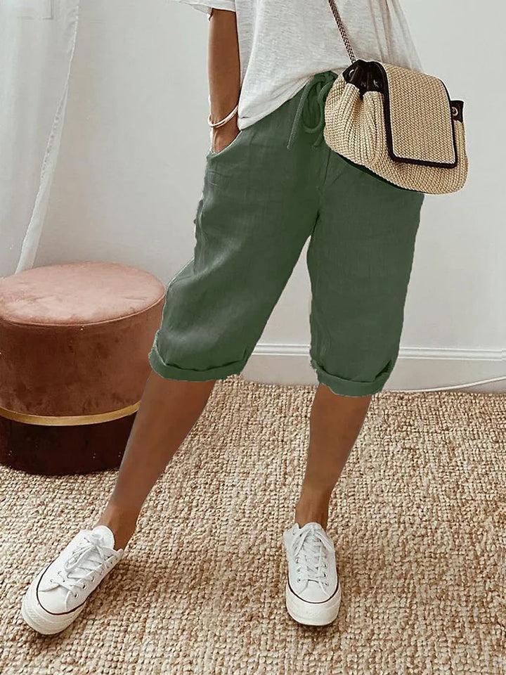 Calypso | Pantalon court à cordon