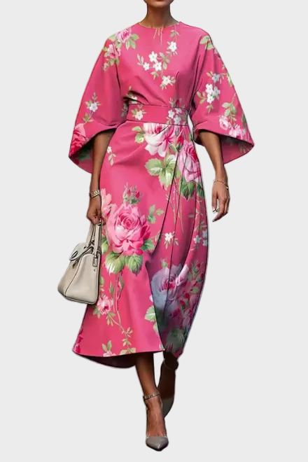 Manon | Robe Florale Élégante