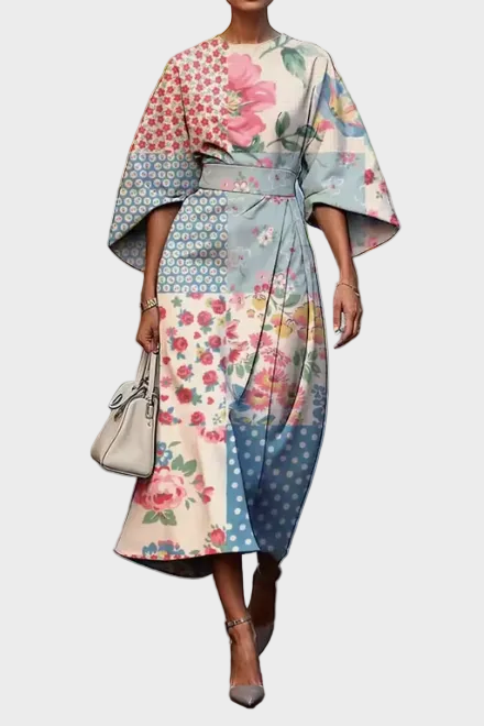 Manon | Robe Florale Élégante