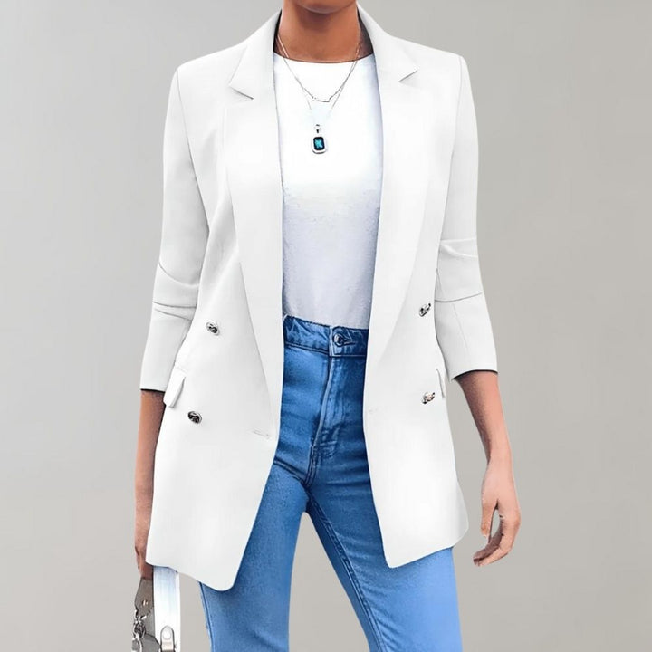 Francesca | Blazer classique à coupe ajustée pour femme