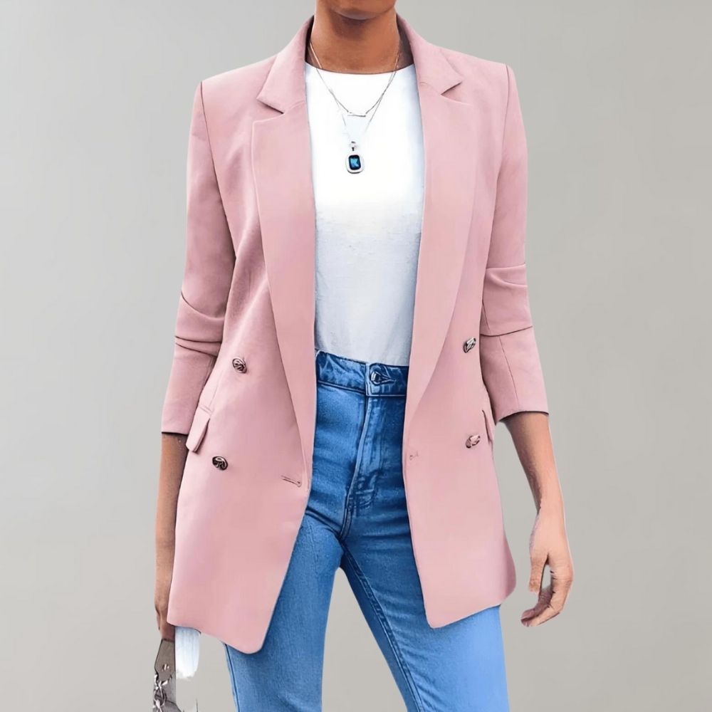 Francesca | Blazer classique à coupe ajustée pour femme