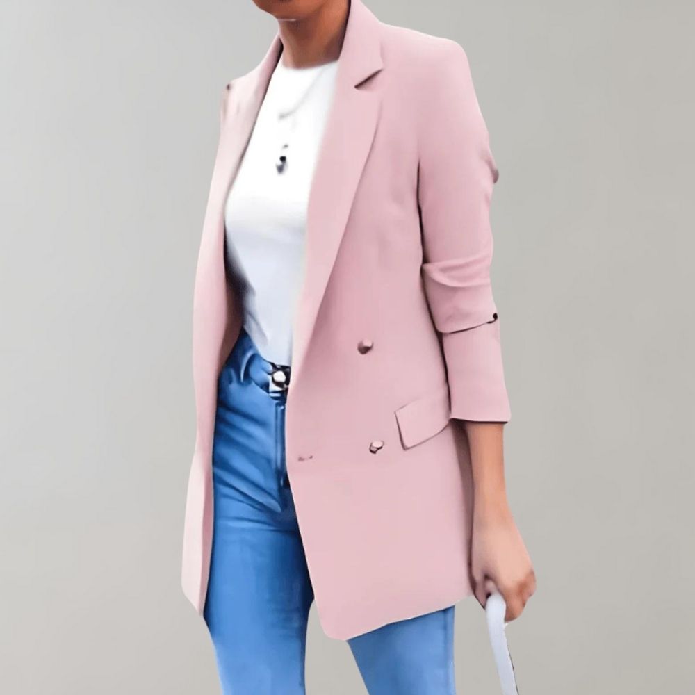 Francesca | Blazer classique à coupe ajustée pour femme