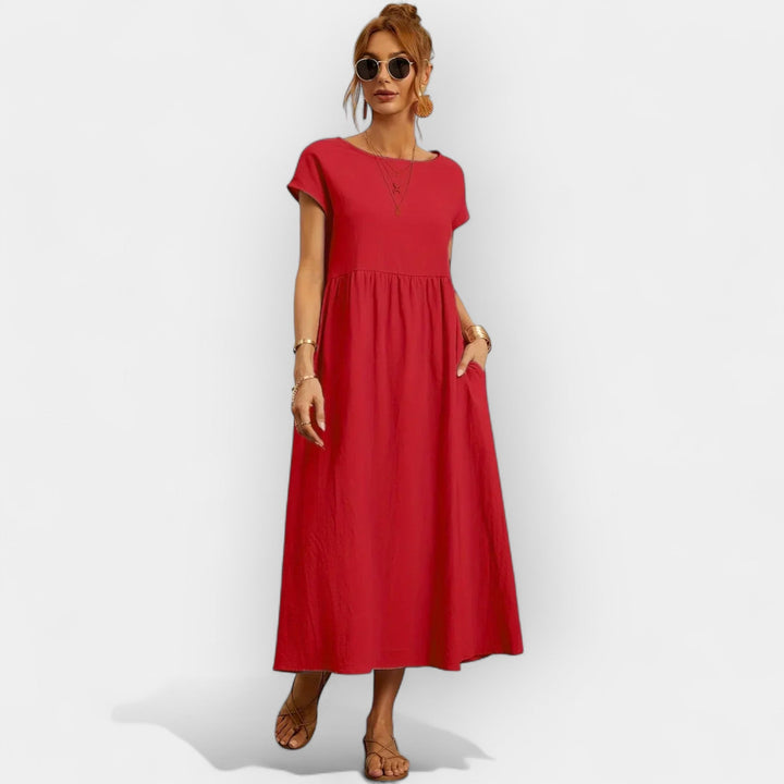 Robes Légères en Coton avec Poches