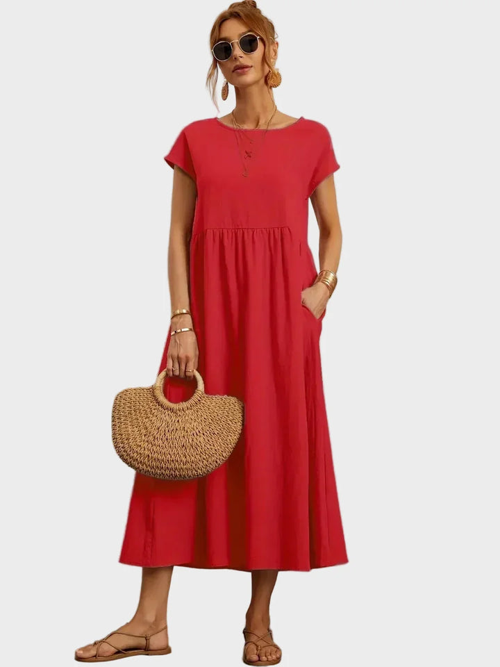 Gabrielle™ — Robe midi au style élégant et intemporel