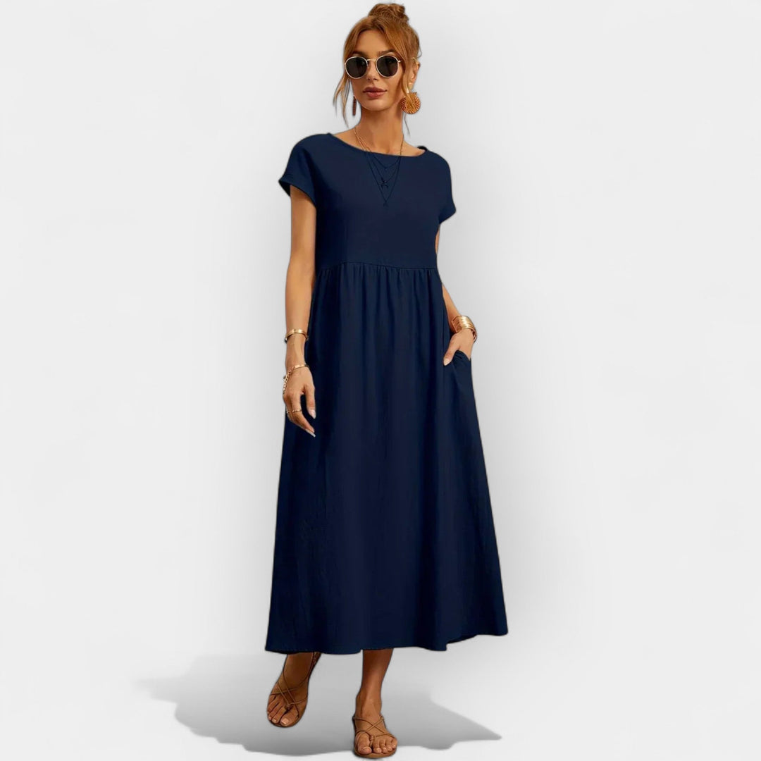 Robes Légères en Coton avec Poches