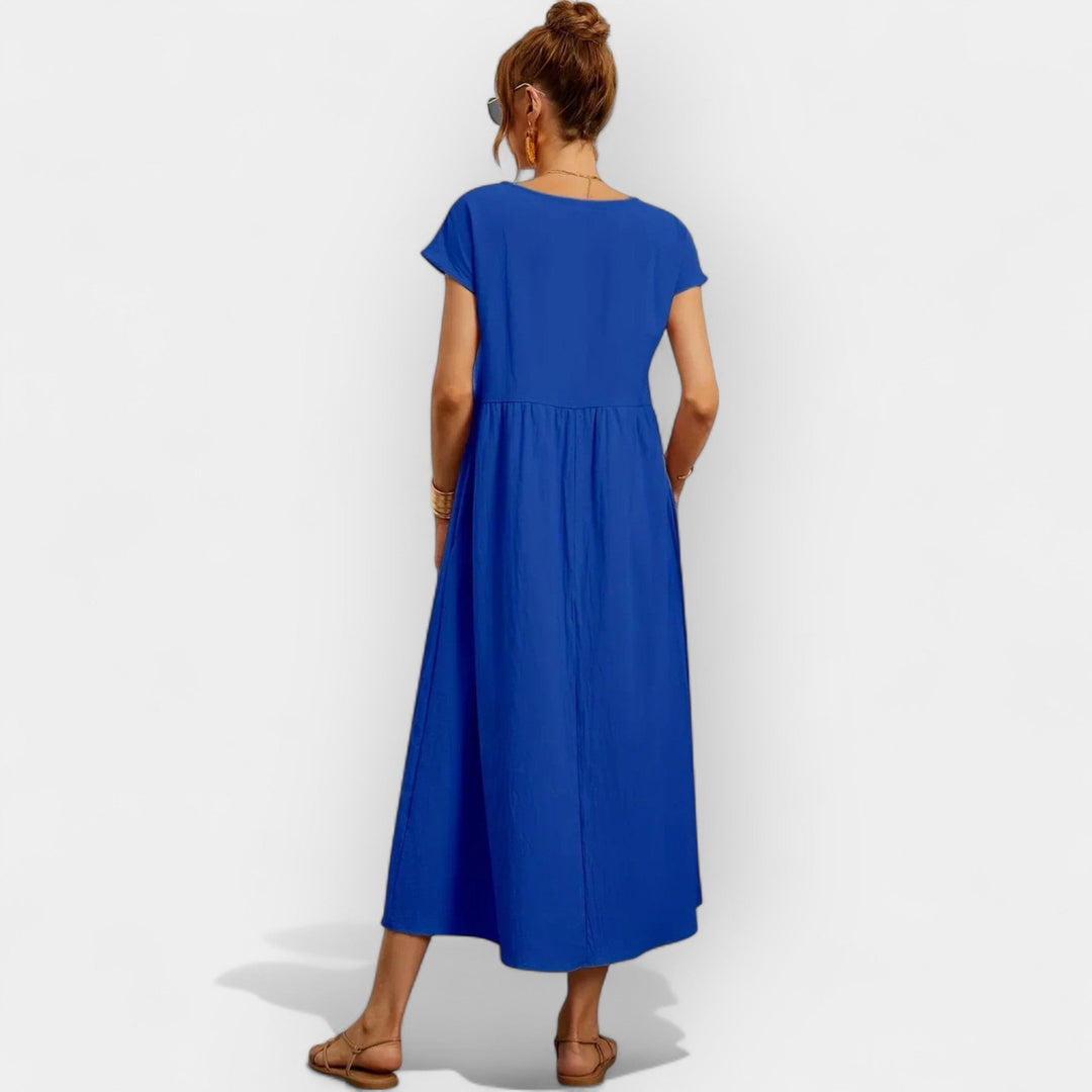 Robes Légères en Coton avec Poches